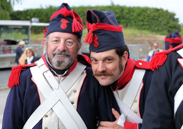 Pictures at Re-enactment Battle of Waterloo 200th anniversary