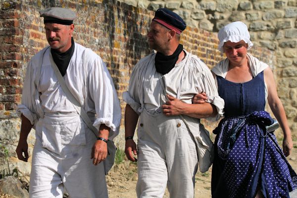 Pictures at Re-enactment Battle of Waterloo 200th anniversary