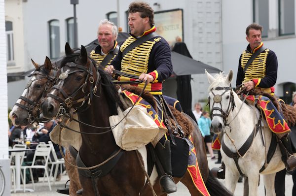 Pictures at Re-enactment Battle of Waterloo 200th anniversary