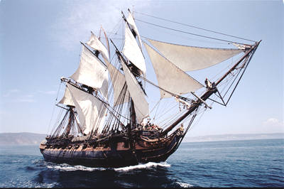 HMS Surprise in Master and Commander