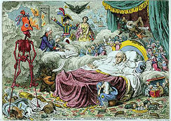 Napoleonic Wars : Cartoons of Bonaparte : James Gillray